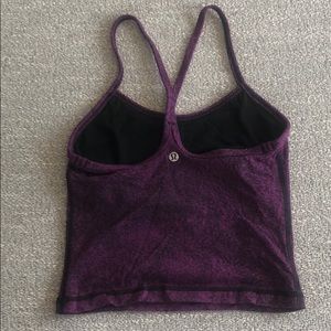 Lululemon cropped workout tank